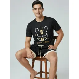 KPOP Men Printed Night suit-picture-41