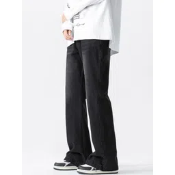 KPOP Men Regular Fit Mid-Rise Jeans-picture-30