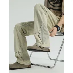 KPOP Men Regular Fit Mid-Rise Light Fade Jeans-picture-23