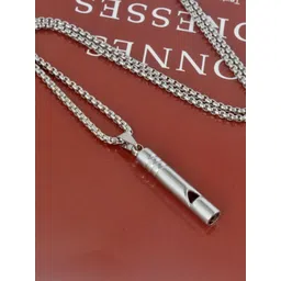 KPOP Men Silver-Plated Stainless Steel Necklace-picture-17