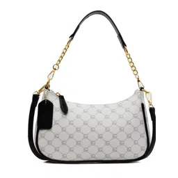 KPOP Printed PU Half Moon Sling Bag-picture-25