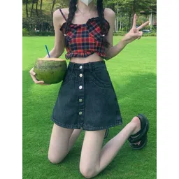 KPOP Straight Mini Skirts-picture-30