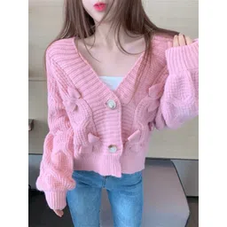 KPOP Women Open Front Jacket-picture-40