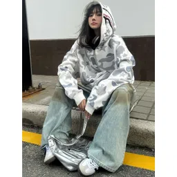 KPOP Women Printed Hooded Sweatshirt-picture-39