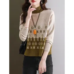 KPOP Women Printed Pullover image 2