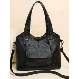 KPOP Women Solid Structured Shoulder Bag-picture-16