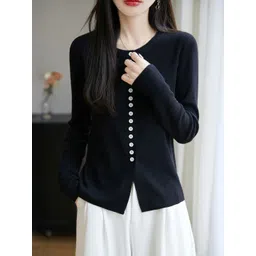 KPOP Women Woollen Cardigan-picture-13