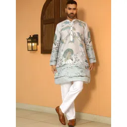 KRAFT INDIA Men Printed Kurta-image-35