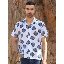 KRAFT INDIA Men Regular Fit Floral Printed Casual Shirt-image-26
