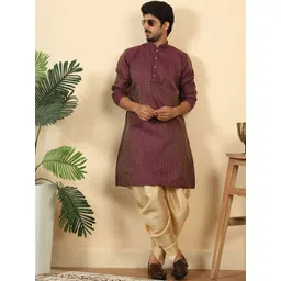 KRAFT INDIA Men Regular Kurta with Dhoti Pants-picture-39