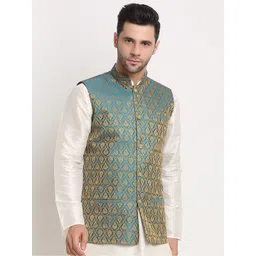 kraft india Paisley Men Waistcoat-picture-12