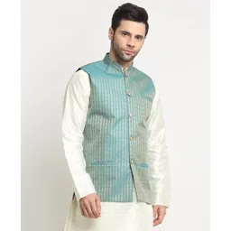 kraft india Woven Men Waistcoat-picture-13