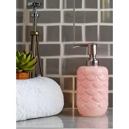 Kraftlik Handicraft Unisex Textured Ceramic Soap Dispenser-picture-38