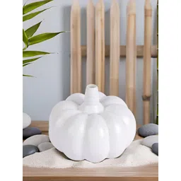 Kraftlik Handicraft White Ceremic Pumpkin Vases-picture-40