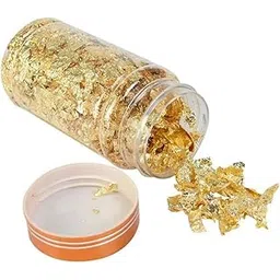 kraftmasters-art.craft.design KRAFTMASTERS®Gold Flakes for Resin Art |Flakes for Resin Art, Cake Art, Nail Art (Gold)-picture-21