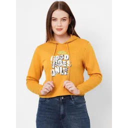 Kraus Jeans Women Printed Hooded Sweatshirt-picture-41