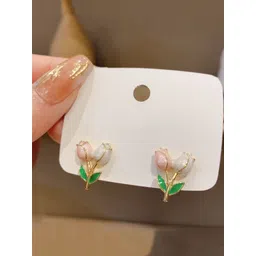 Krelin Floral Studs Earrings-picture-40