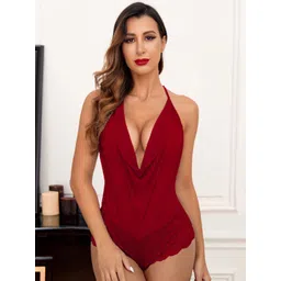 Krelin Halter Neck Net Baby Doll-picture-13