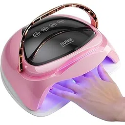 KRENI UV LED Nail Lamp 248W, Nails Dryer for Gel Nail Polish, LCD Display with Fast Curing with Automatic Sensor 4 Timers lamp Gift for Women Girls-picture-50