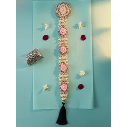 KRENOZ Women Beaded Hair Accessory Set of-picture-40