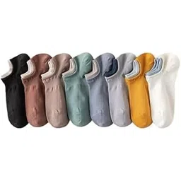 kridez 8 Pairs Of Premium Ankle Lenth Socks For Men Suitable for all Season, Soft & Breathable, Daily Use-picture-12