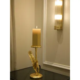 Kridha Living Gold Aluminium T Light Holder-picture-32