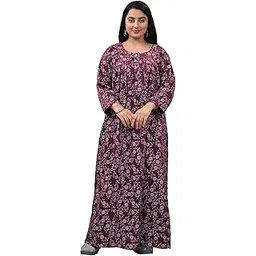 kripto katrox Ladies Woollen Winter wear Printed Nighty-picture-55