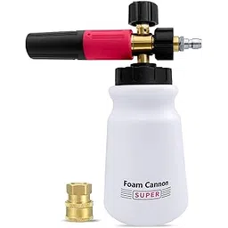 KRISHAK TOOLS Foam Cannon Super Snow Foam Lance Foam Blaster 1/4 Quick Connector for Pressure Washer-image-14