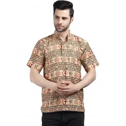 KRISHIV HANDICRAFT Men Ethnic Motifs Printed Kurta-picture-27