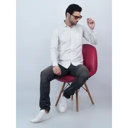 krishna boutique Geometric Printed Slim Fit Cotton Casual Shirt-picture-18