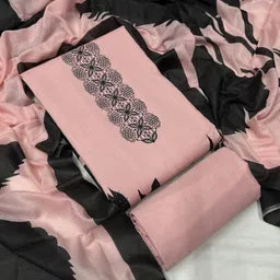 krishna boutique Unstitched Pure Cotton Salwar Suit Material Printed-picture-36