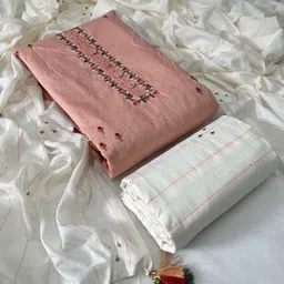 krishna boutique Unstitched Pure Cotton Salwar Suit Material Printed-picture-14