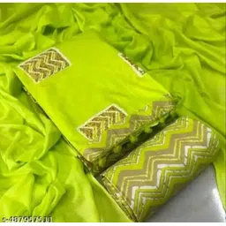 krishna boutique Unstitched Pure Cotton Salwar Suit Material Printed-picture-27