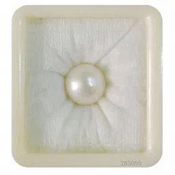 Krishna Gems White Cut Stimulated Pearl Gemstone-picture-24