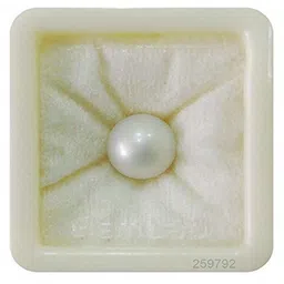 Krishna Gems White Cut Stimulated Pearl Gemstone-picture-36