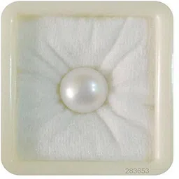 Krishna Gems White Cut Stimulated Pearl Gemstone-picture-31