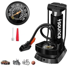 krishna variety hub Foot Air Pump with Metal for Vehicles 120 psi Tyre Air Pump for Car & Bike-picture-12