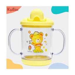 Kritiu Baby Sippy Spout Cup With Handles Yellow - 200 ml-picture-18