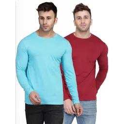 Kroptee Men Blue Tshirts-picture-48