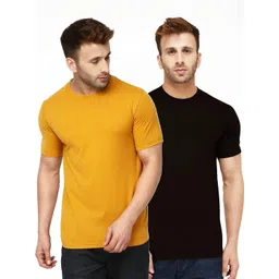 Kroptee Men Multi Cotton Tshirts-picture-9