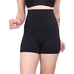 kroywen High Waisted Tummy Control Shapewear Shorts for Women - Thigh Slimmer Body Shaper Panties - Slip Shorts Under Dresses - Seamless Abdomen Shaper - Fits up to 36 Waist-picture-24