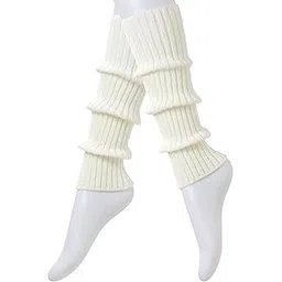 krurotza Leg Warmers Women Gothic Knit Long Socks Leggings Gaiters Knee Goth Winter Cuff Ankle Heap Sock SHOCKS_C-picture-29
