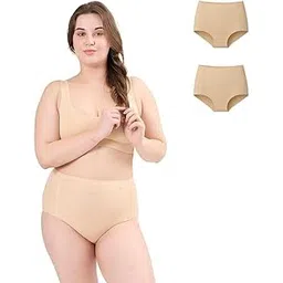 krvvy Pack of 2 Seamless Boyshorts | High-Rise, Full Coverage Panty for Women with 100% Cotton Gusset | Ultrasoft Fabric for All Day Comfort-picture-20