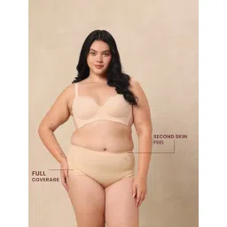 krvvy Pack of 2 Seamless Boyshorts | High-Rise, Full Coverage Panty for Women with 100% Cotton Gusset | Ultrasoft Fabric for All Day Comfort image 2