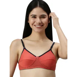Kryptic Coral Cotton Medium Coverage Bralette Bra-picture-23