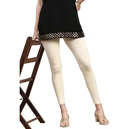 kryptic Legging Super Stretchable Cotton Elastane Burgundy Solid Mid Rise Ankle Length Slim Fit Westernwear Legging for Women-picture-12