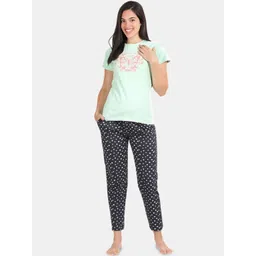 Kryptic Printed Pure Cotton Relaxed Fit Night suit-picture-14