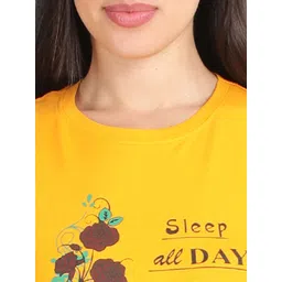 Kryptic Printed Pure Cotton Relaxed Fit Night suit image 5