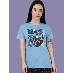 Kryptic Printed Relaxed Fit Pure Cotton Lounge T-Shirt-picture-10