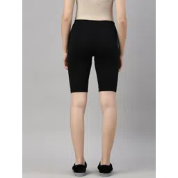 Kryptic Women Black Slim Fit Shorts image 3